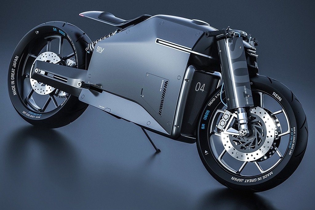 Samurai-Zen Motorbike Concept