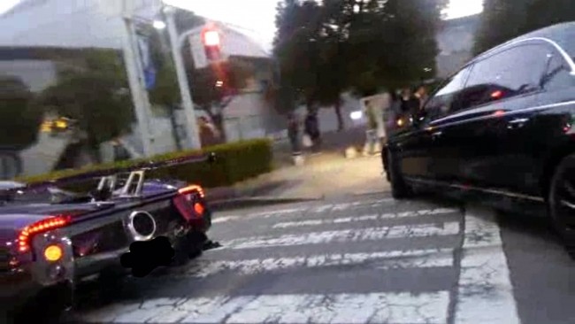 разбитая Pagani Zonda ZoZo разбитая Pagani Zonda ZoZo