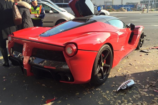 LaFerrari ДТП в Будапеште