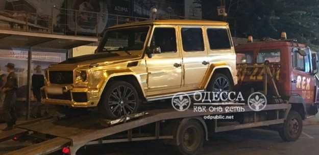 Mercedes-Benz Gelendwagen Mercedes-Benz Gelendwagen позолоченный