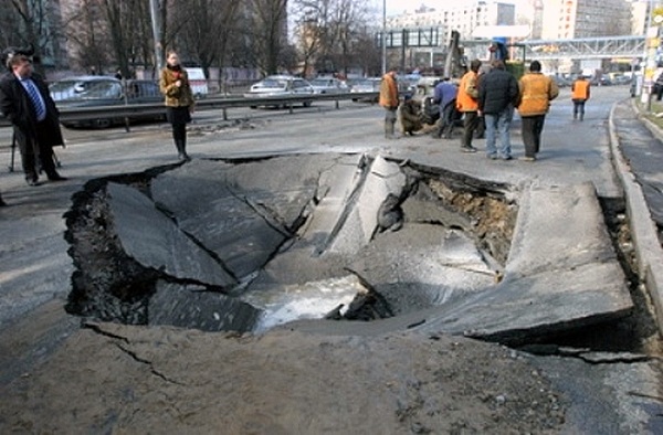 плохие дороги в Украине