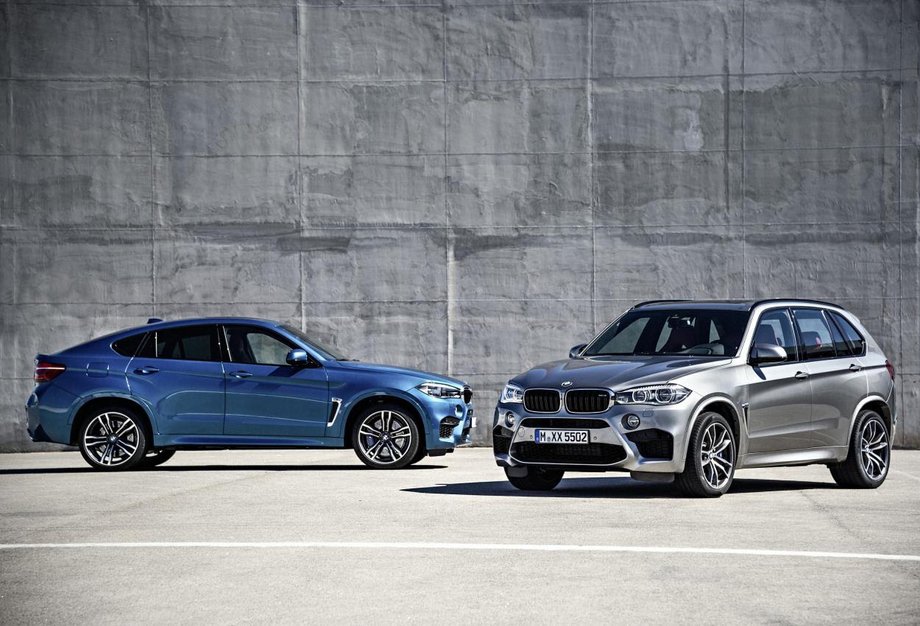 BMW X5 и X6 M 2016