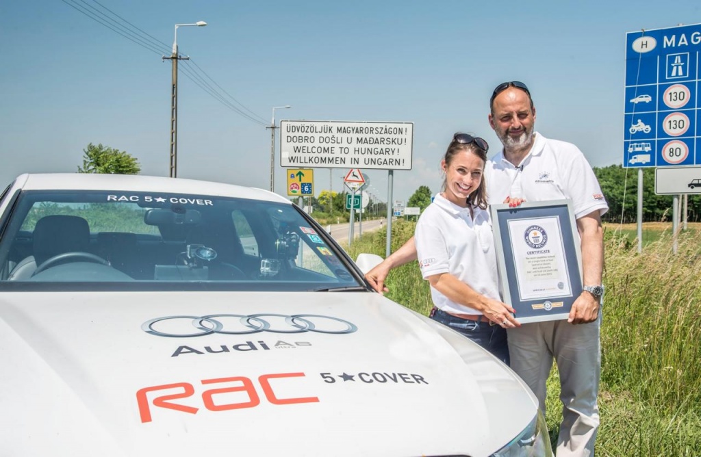 Audi A6 Audi A6 рекорд Гиннеса