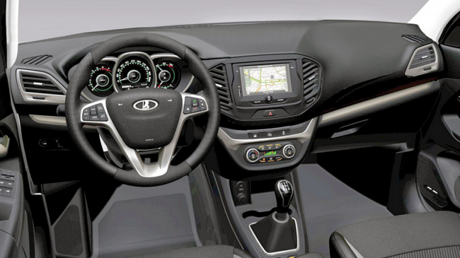 салон Lada Vesta Lada Vesta интерьер
