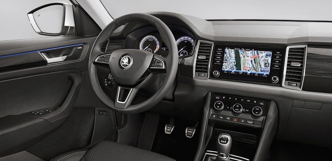 салон Skoda Kodiaq салон Skoda Kodiaq