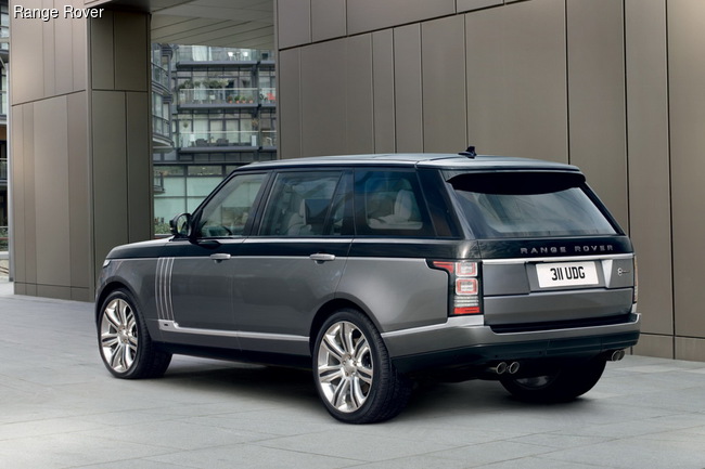 бронированный Range Rover