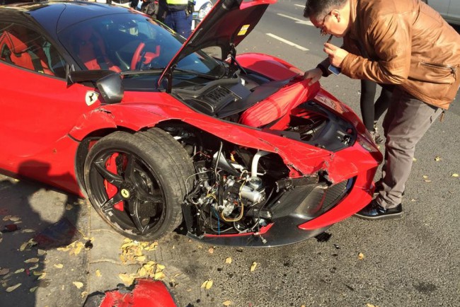 LaFerrari LaFerrari ДТП в Будапеште